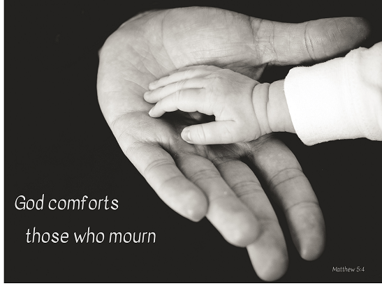 God comforts
