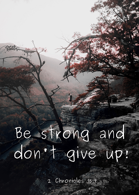 Be strong and